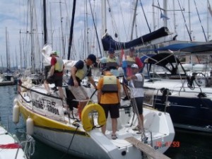 Advenced curse Sailing School Ultra bases