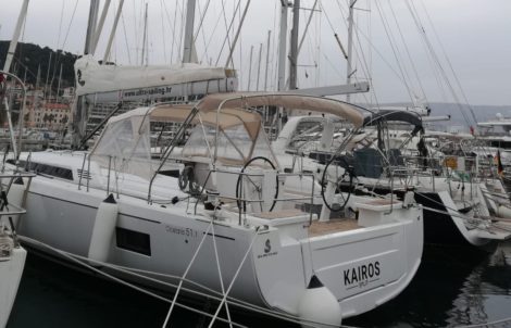 Oceanis 51.1 Sailing boat in Croatia